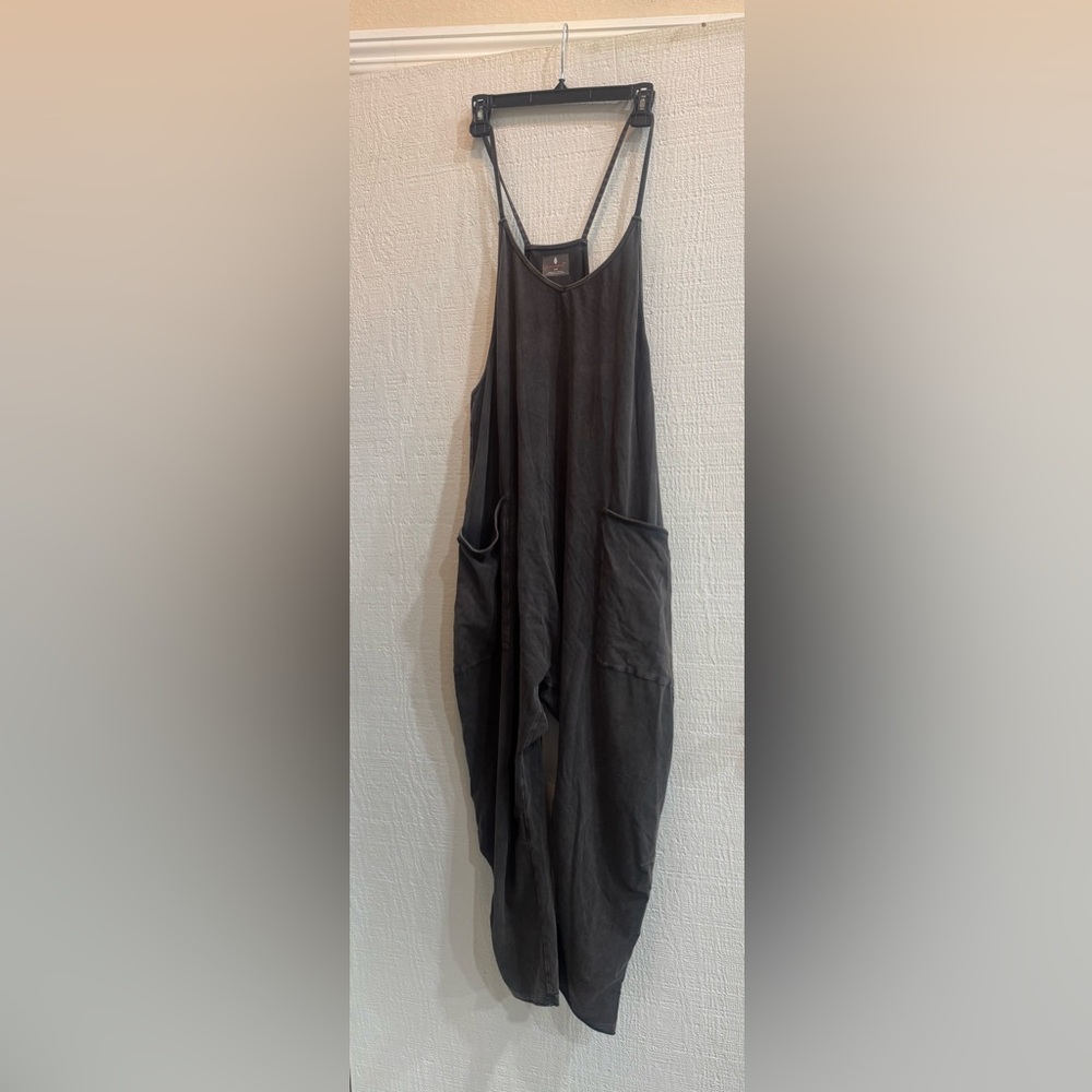 Free People Hot Shot Onesie Washed black - Picture 6 of 7